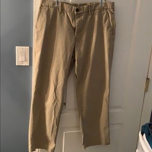 Haggar Men’s Straight Fit Khaki Pants